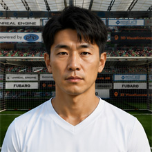 Fußballmanager FußballspielerDaisuke Ueda (KI-generiert)