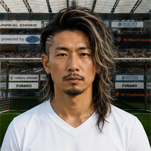 Fußballmanager FußballspielerYomi Kawano (KI-generiert)