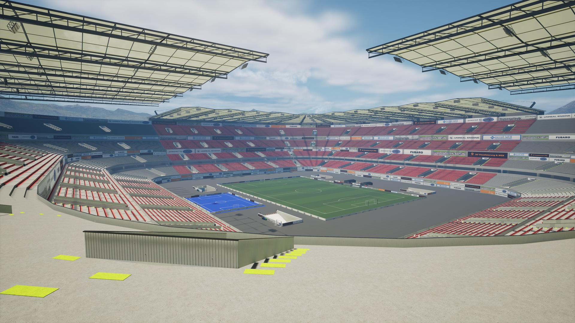 Stadionbild Glückauf-Kampfbahn