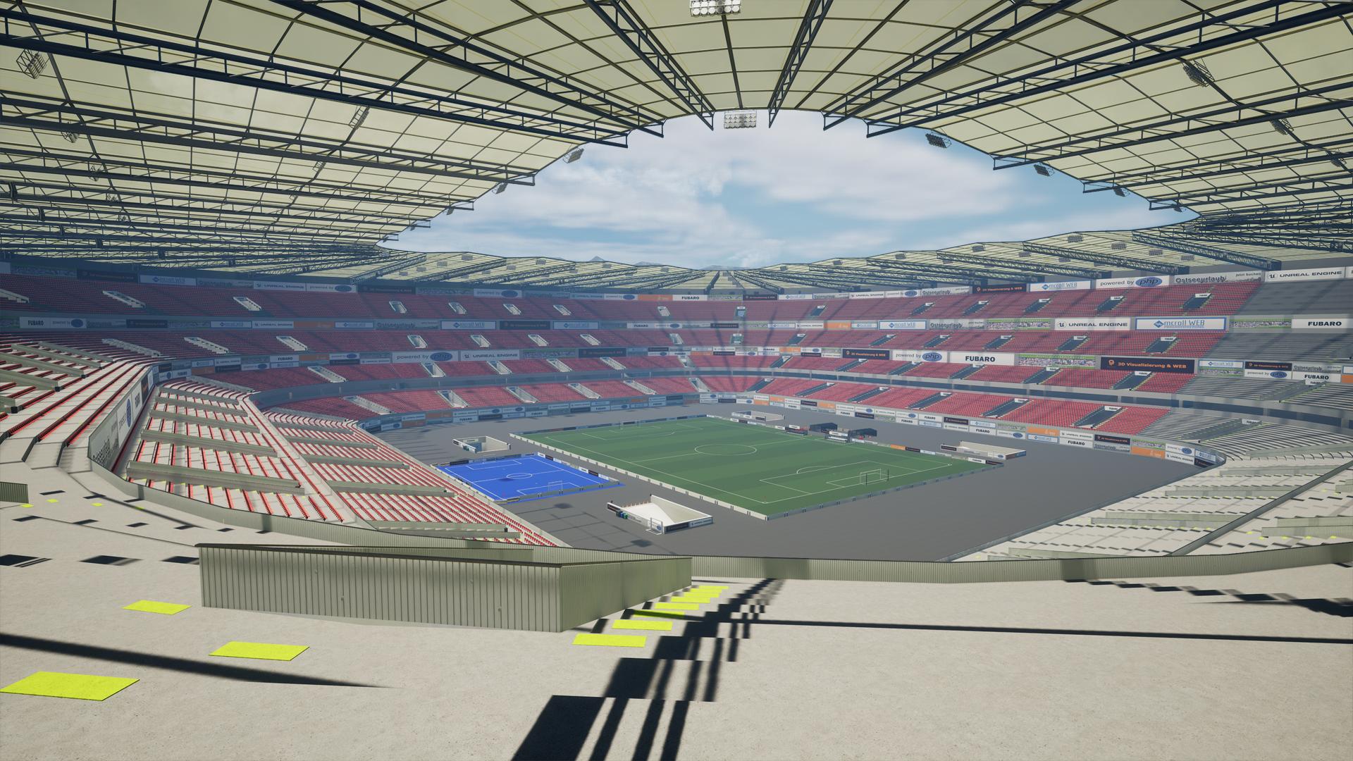 Stadionbild Altes Forststadion