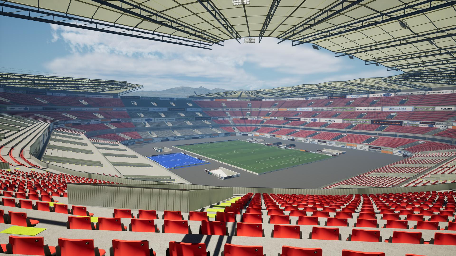 Stadionbild Löwen-Arena