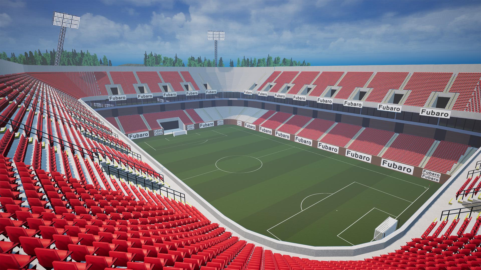 Stadionbild Stadion in der Rheinaue