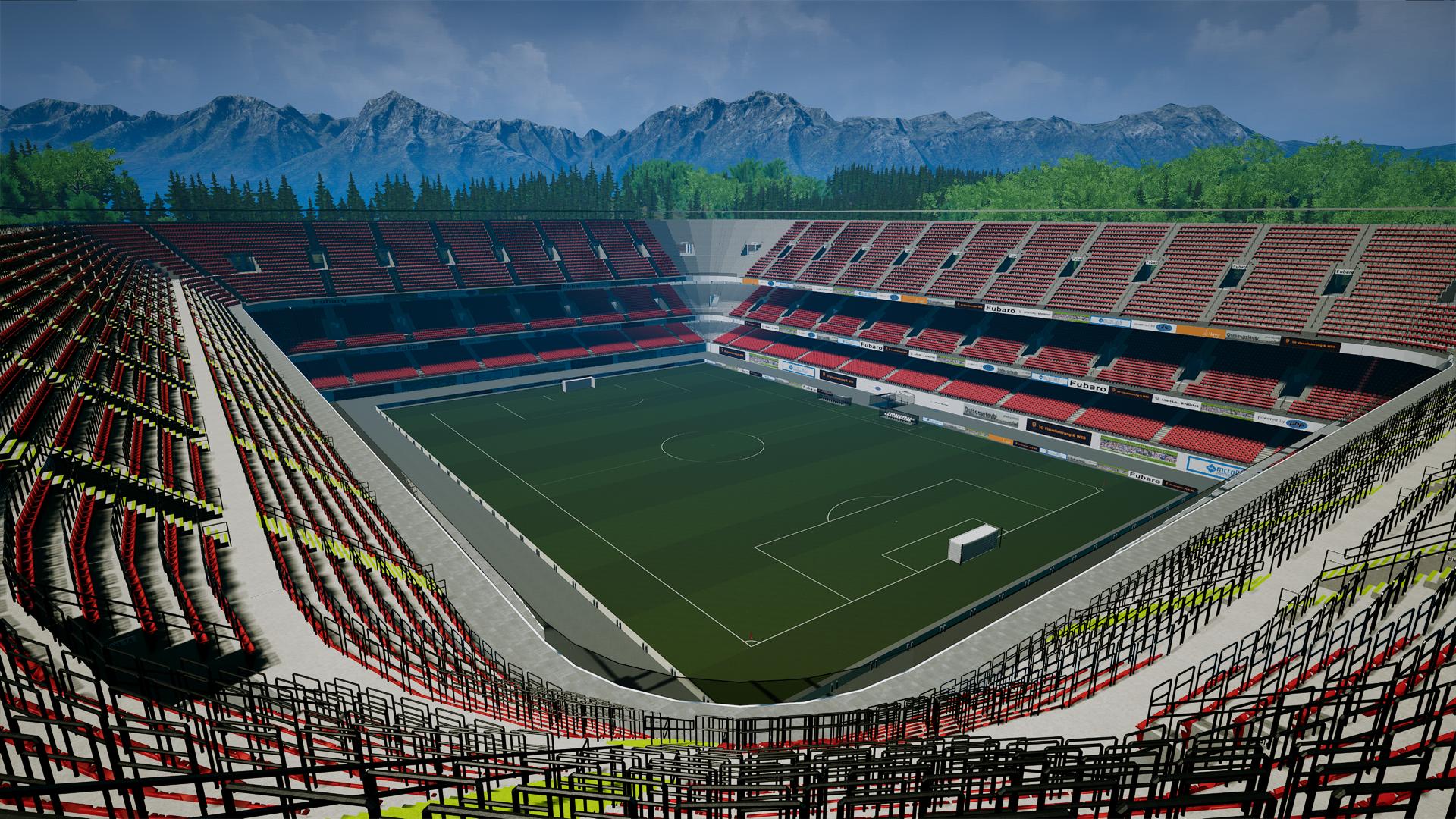 Stadionbild Wasserkurler Eck