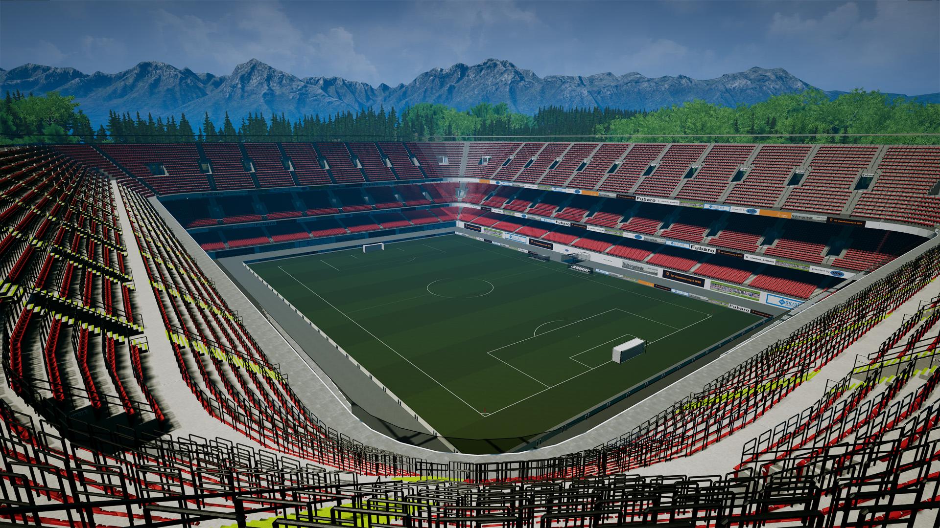 Stadionbild Wasserkurler Eck